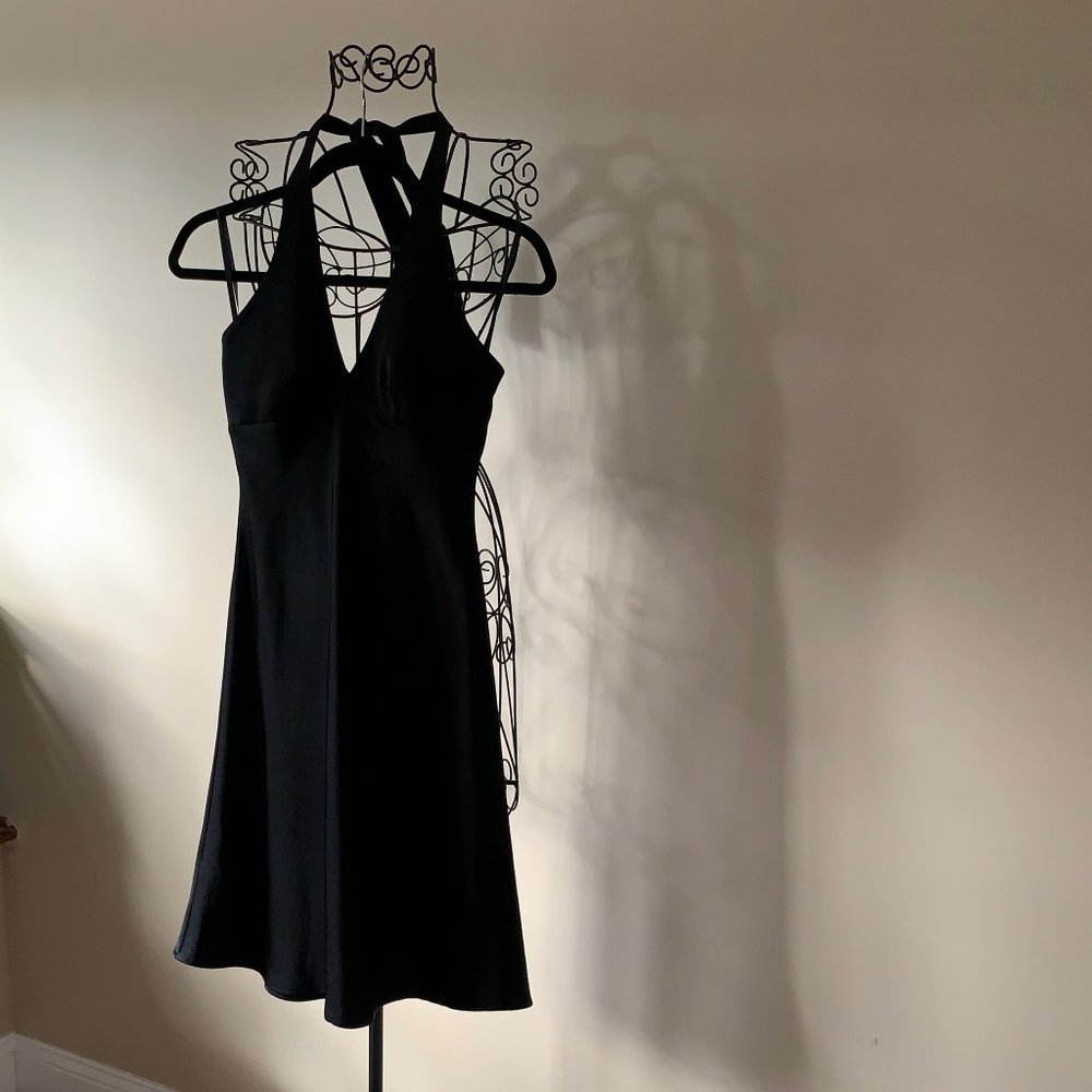 BCBGMaxAzria Halter Dress